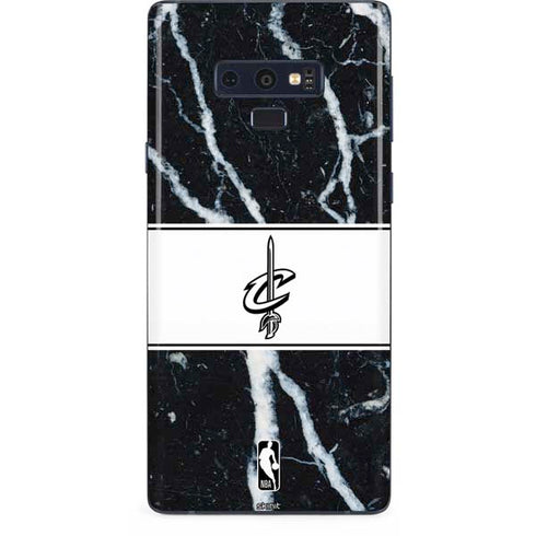 NBA Cleveland Cavaliers Marble Galaxy Note 9 Skin