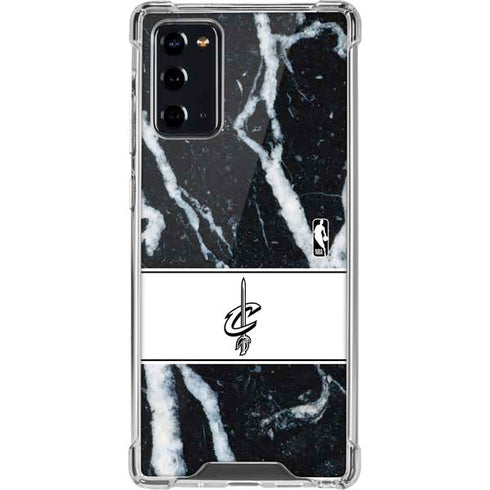 NBA Cleveland Cavaliers Marble Galaxy Note20 5G Clear Case