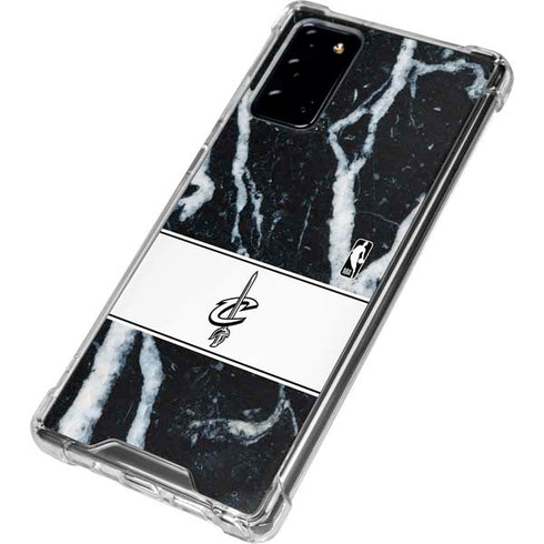 NBA Cleveland Cavaliers Marble Galaxy Note20 5G Clear Case