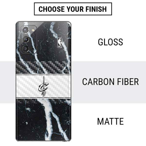 NBA Cleveland Cavaliers Marble Galaxy Note20 5G Skin