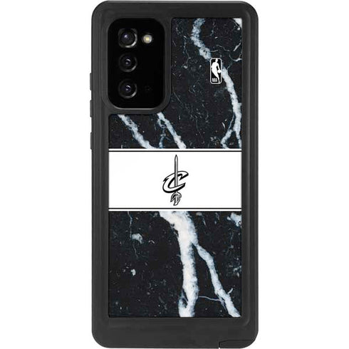 NBA Cleveland Cavaliers Marble Galaxy Note20 5G Waterproof Case