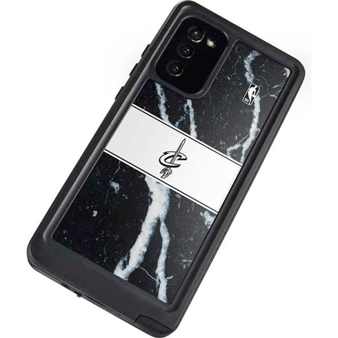 NBA Cleveland Cavaliers Marble Galaxy Note20 5G Waterproof Case