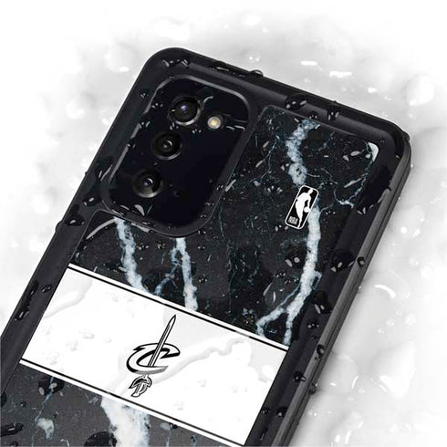 NBA Cleveland Cavaliers Marble Galaxy Note20 5G Waterproof Case