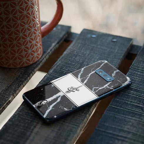 NBA Cleveland Cavaliers Marble Galaxy S10e Skin