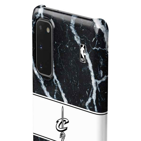 NBA Cleveland Cavaliers Marble Galaxy S20 Lite Case