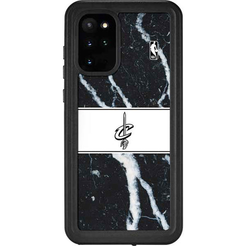 NBA Cleveland Cavaliers Marble Galaxy S20 Plus Waterproof Case