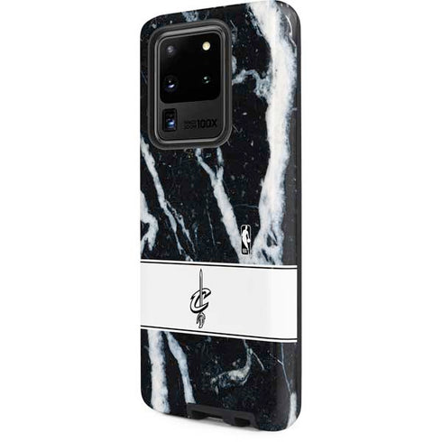 NBA Cleveland Cavaliers Marble Galaxy S20 Ultra 5G Pro Case