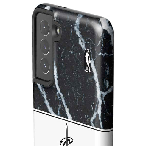 NBA Cleveland Cavaliers Marble Galaxy S21 5G Pro Case
