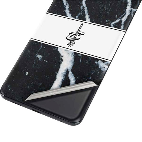 NBA Cleveland Cavaliers Marble Galaxy S21 5G Skin