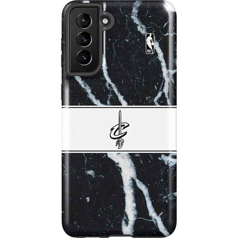 NBA Cleveland Cavaliers Marble Galaxy S21 Plus 5G Pro Case