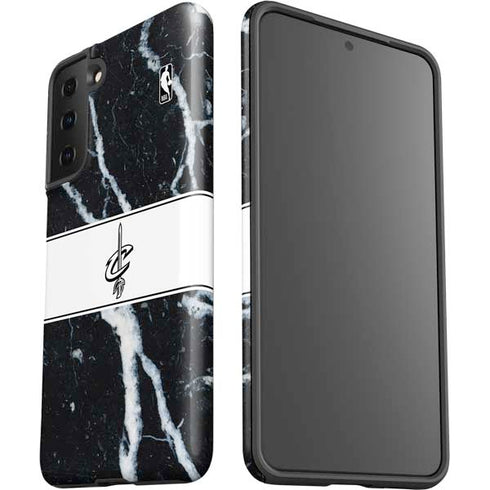 NBA Cleveland Cavaliers Marble Galaxy S21 Plus 5G Pro Case