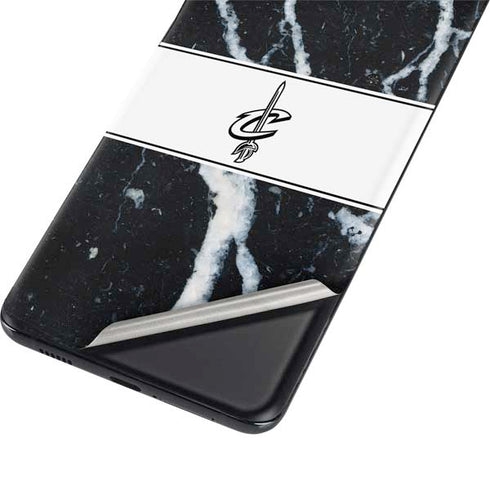 NBA Cleveland Cavaliers Marble Galaxy S21 Plus 5G Skin