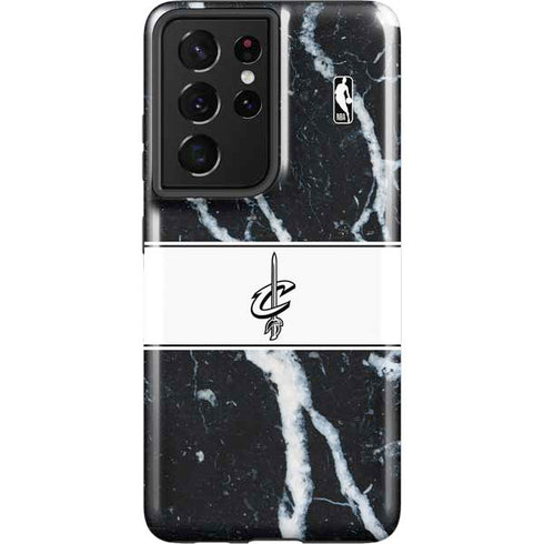 NBA Cleveland Cavaliers Marble Galaxy S21 Ultra 5G Pro Case