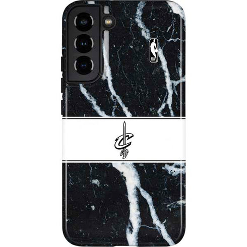 NBA Cleveland Cavaliers Marble Galaxy S22 Plus Pro Case