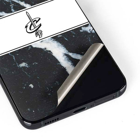 NBA Cleveland Cavaliers Marble Galaxy S22 Plus Skin