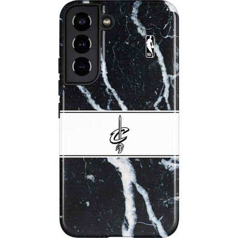 NBA Cleveland Cavaliers Marble Galaxy S22 Pro Case