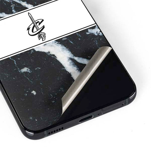 NBA Cleveland Cavaliers Marble Galaxy S22 Skin