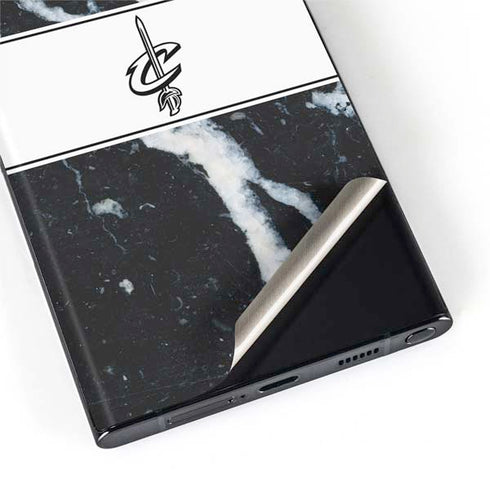 NBA Cleveland Cavaliers Marble Galaxy S22 Ultra Skin