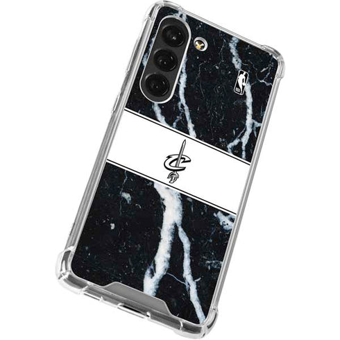 NBA Cleveland Cavaliers Marble Galaxy S23 Clear Case