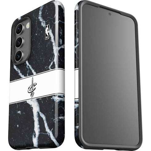 NBA Cleveland Cavaliers Marble Galaxy S23 Plus Pro Case