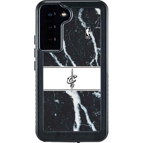 NBA Cleveland Cavaliers Marble Galaxy S23 Plus Waterproof Case