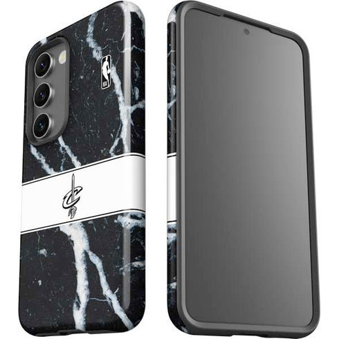 NBA Cleveland Cavaliers Marble Galaxy S23 Pro Case