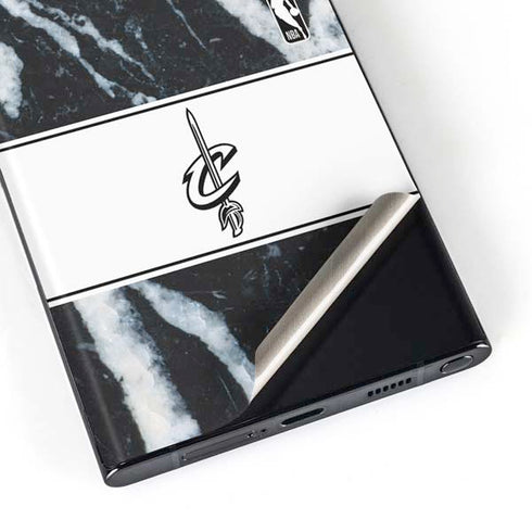 NBA Cleveland Cavaliers Marble Galaxy S23 Ultra Skin