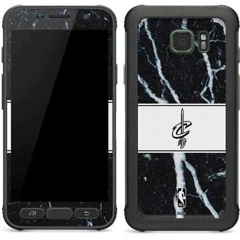NBA Cleveland Cavaliers Marble Galaxy S7 Active Skin