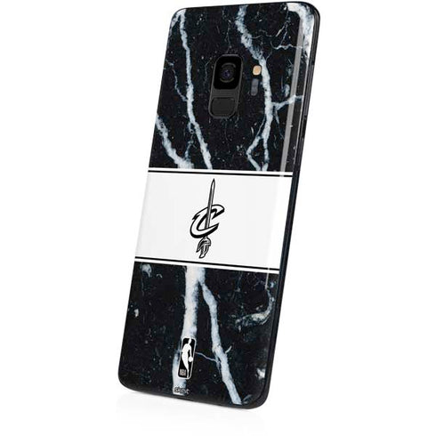 NBA Cleveland Cavaliers Marble Galaxy S9 Skin