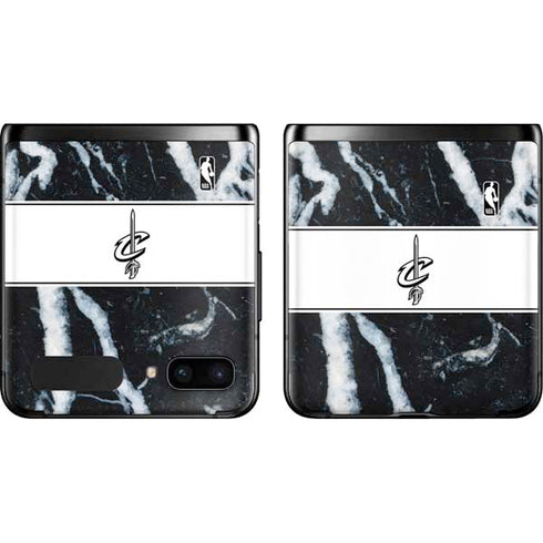 NBA Cleveland Cavaliers Marble Galaxy Z Flip Skin
