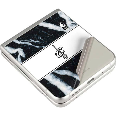 NBA Cleveland Cavaliers Marble Galaxy Z Flip3 5G Skin