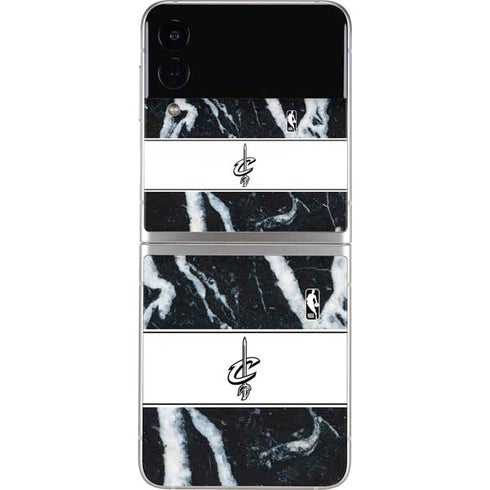 NBA Cleveland Cavaliers Marble Galaxy Z Flip4 5G Skin