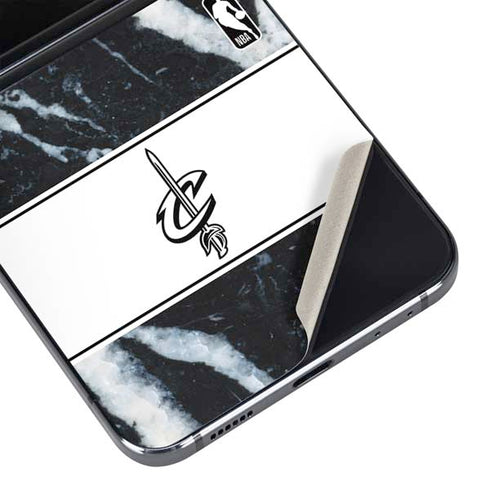 NBA Cleveland Cavaliers Marble Galaxy Z Flip5 5G Skin