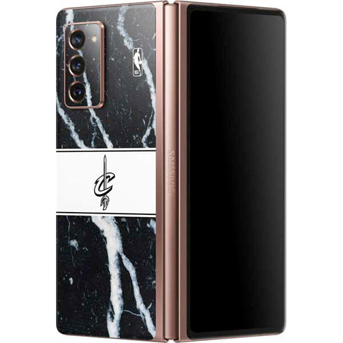 NBA Cleveland Cavaliers Marble Galaxy Z Fold2 5G Skin
