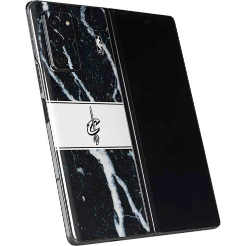 NBA Cleveland Cavaliers Marble Galaxy Z Fold2 5G Skin