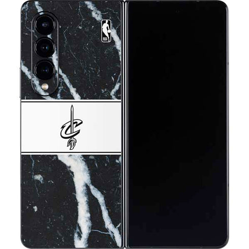 NBA Cleveland Cavaliers Marble Galaxy Z Fold4 5G Skin
