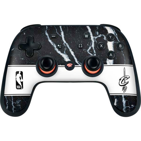 NBA Cleveland Cavaliers Marble Google Stadia Controller Skin
