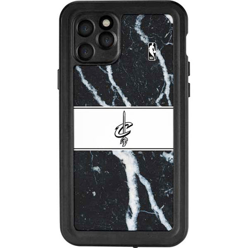 NBA Cleveland Cavaliers Marble iPhone 11 Pro Waterproof Case