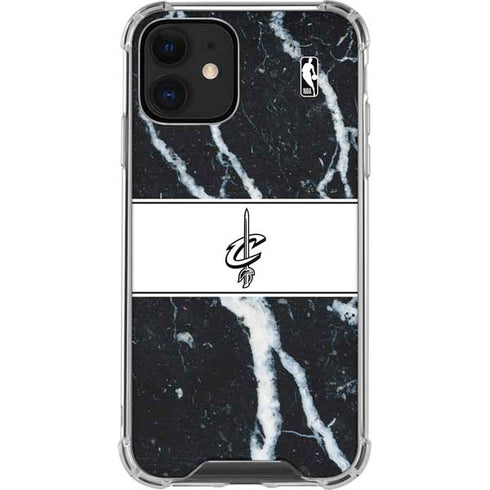 NBA Cleveland Cavaliers Marble iPhone 12 Mini Clear Case