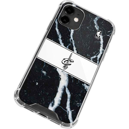 NBA Cleveland Cavaliers Marble iPhone 12 Mini Clear Case