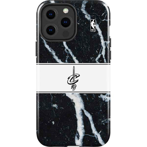 NBA Cleveland Cavaliers Marble iPhone 13 Pro Max Impact Case