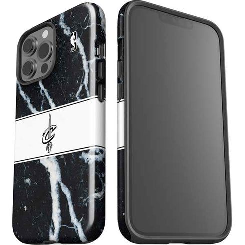 NBA Cleveland Cavaliers Marble iPhone 13 Pro Max Impact Case
