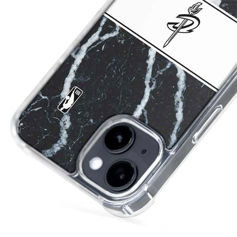 NBA Cleveland Cavaliers Marble iPhone 15 MagSafe Case