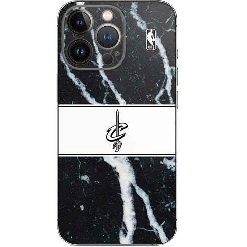 NBA Cleveland Cavaliers Marble iPhone 14 Pro Skin