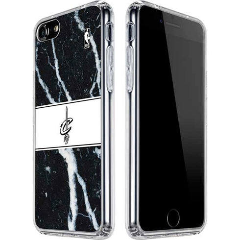 NBA Cleveland Cavaliers Marble iPhone SE (2nd & 3rd Gen) Clear Case