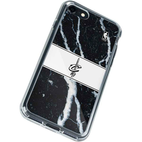 NBA Cleveland Cavaliers Marble iPhone SE (2nd & 3rd Gen) Clear Case