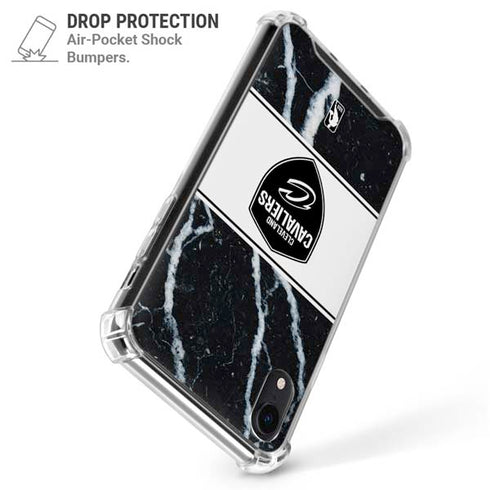 NBA Cleveland Cavaliers Marble iPhone XR Clear Case