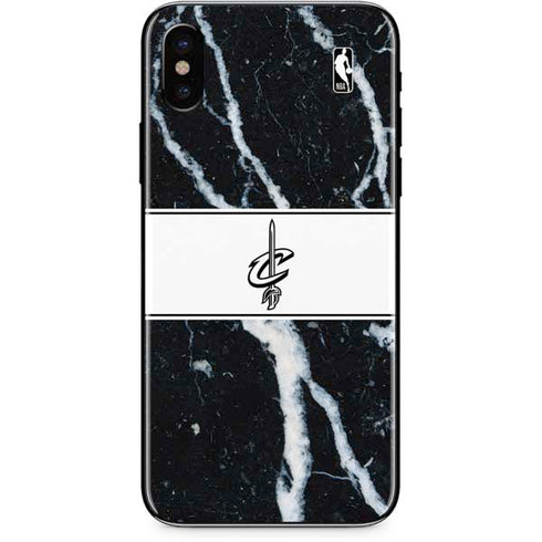NBA Cleveland Cavaliers Marble iPhone XS Skin