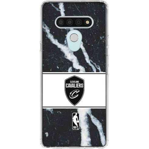 NBA Cleveland Cavaliers Marble LG Stylo 6 Clear Case
