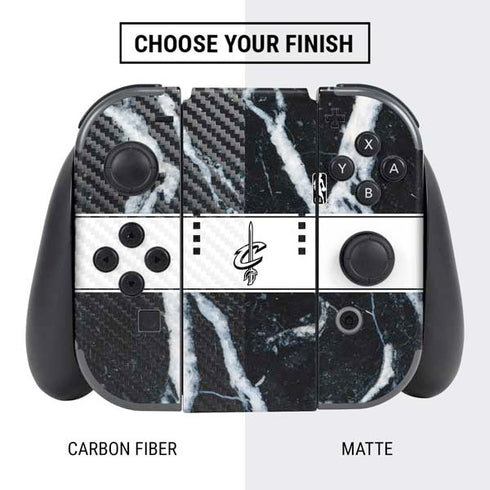 NBA Cleveland Cavaliers Marble Nintendo Switch Bundle Skin
